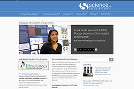 undergraduate education in the life sciences web site